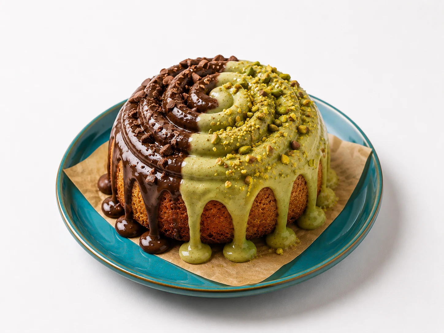 Mix Pistachio & Chocolate Roll