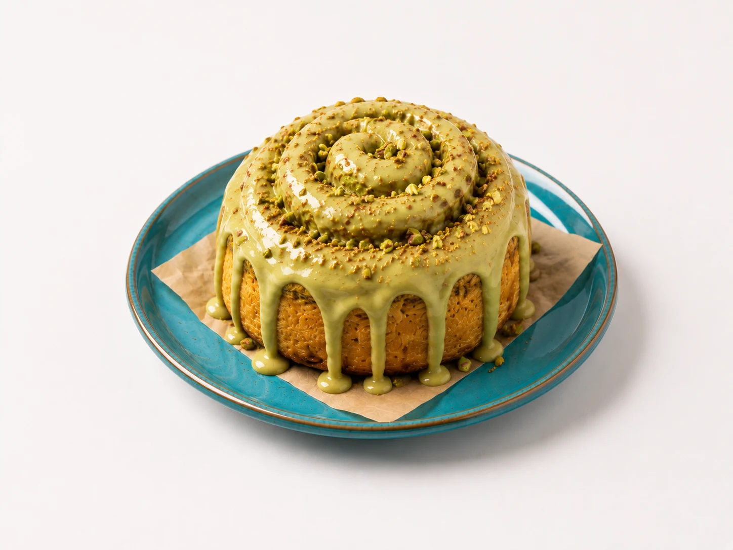 Pistachio Cinnamon Roll